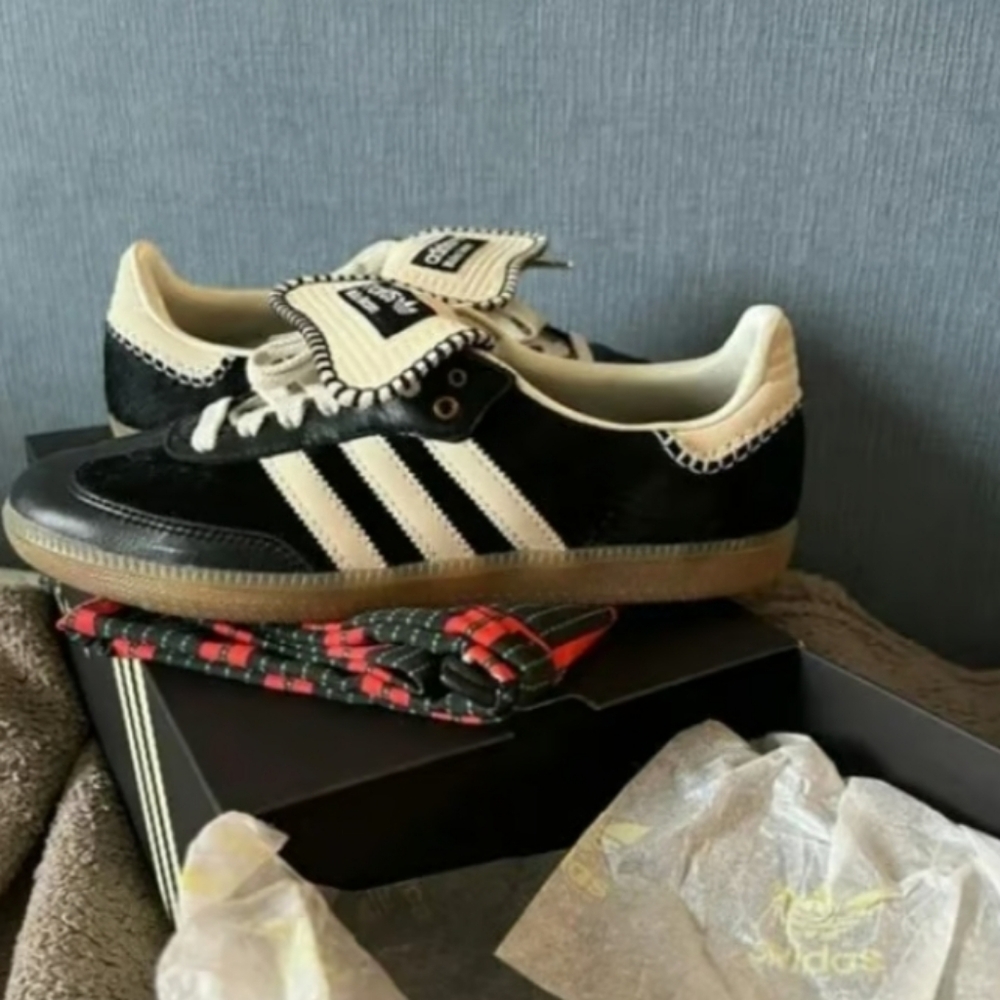 Adidas x Wales Bonner Samba Pony Tonal Core Black IE0580